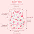 Accmor Mess Proof Waterproof Baby Bibs for Toddlers - Ideal for Eating