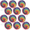 ArtCreativity Rainbow Yoyos for Kids, Pack of 12 Metal Yo-Yo Toys with Colorful Designs, Birthday Party Favors
