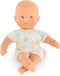 Corolle Mini Calin Bunnies Baby Doll - 8" Soft Body with Blue Eyes, Bunny Pattern Outfit, Vanilla-Scented