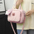 NIKUKY Mommy Baby Diaper Bag Tote, Cute Small Crossbody Nappy Bag, Lightweight Travel & Hospital Multifunction Storage