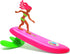 Surfer Dudes Classics Wave Powered Mini-Surfer and Surfboard Toy - Bali Bobbi