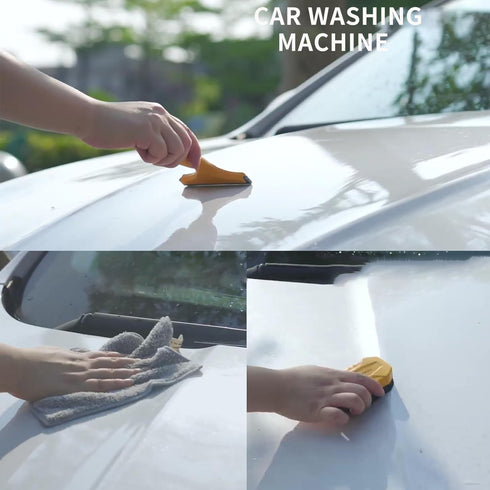 YEIBOBO Kids Water Pressure Washer Tools, Car Wash Gun with Scraper and Sponge for Pretend Play
