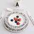 Design Letters Eat & Learn Toddler Fork, Knife & Spoon Set - 4 Design in Denmark, BPA/BPS Free, Green