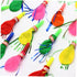 Toyvian Metallic Balloons, 100 Pcs Kids Playset, Musical Blow Outs Party Whistles Noisemaker for Children