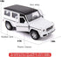 1:36 Scale Benz G63 Car Model for Kids, Alloy Pull Back G Wagon Toy Car for Toddlers Gift (White)