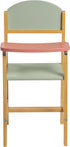 JC Toys Parfait Collection - Deluxe Wooden Doll Toy High Chair for Dolls and Stuffed Animals up to 20"