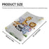 Jungle Safari Animals Changing Pad Covers, Ultra Soft Breathable Stretchy Fitted Sheets for Boys Girls, 32" x 16"