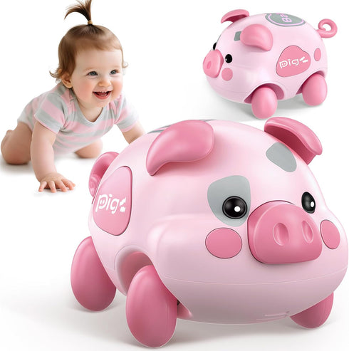 Baby Musical Toys for 6-12-18 Months, Musical Piggy Toys for Toddler 1