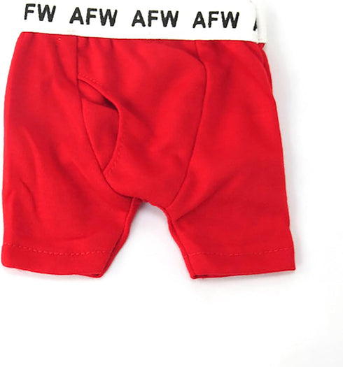 Three Pack Boys Boxers Underwear 3pc for 18-Inch Dolls | Premium Quality & Trendy Design | Dolls Clothes