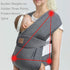 Ergonomic Baby Carrier for Newborns to Toddlers, Skin-Friendly and Soft Front Baby Carrier Wrap, Easy Breastfeeding