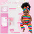 Lifelike Reborn Baby Dolls Black, 22 Inch Realistic American African Reborn Baby Doll Girl, Best Birthday Gift Set for