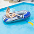 Swimming ptlsy Inflatable Boat, Pool Lake Float Raft for Adults, Portable Fishing Boat Raft for Lake with Oars Hand