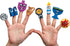 Rite Lite Hanukkah Finger Puppets Gift Set - Fun Educational Jewish Holiday Party Favors for Kids Goodie Bag Rewards