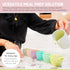 |12 Pack 2 oz, melii Snap & Go Baby Food Storage Containers Stackable Freezer Containers with Airtight Lids, BPA-Free