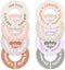 Gjinxi 8 Pcs Baby Closet Dividers for Clothes, Round Baby Clothes Dividers Wardrobe