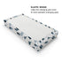 Woodland Bear Snow Forest Changing Pad Cover, 32"x16" Soft Stretchy Sheets for Baby Boys Girls