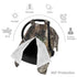 Zhbvncp Hunting Camouflage Tree Baby Car Seat Cover & Breastfeeding Nursing Cover - Breathable Stretch Fabric Multi-Use