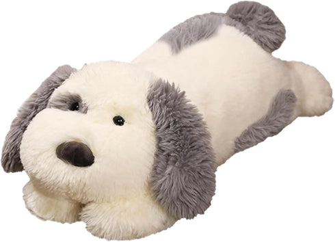 Crillop 24 inches, 4 lbs, Weighted Plush Dog Stuffed Animal, Soft Plushie for Kids and Adults (Dog Medium)