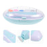 Trimmer Set 3-in-1 YARNOW Electric Nail for Boys and Girls Baby Nail Polisher Safety Guard Rechargeable Handheld