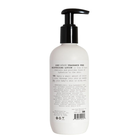 9.65 oz Zoey Naturals Fragrance-Free Baby & Toddler Lotion Pediatrician and Dermatologist Approved - Hypoallergenic