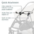 UPPAbaby Car Seat Adapter for Chicco Infant Car Seats, Compatible with Vista and Cruz Strollers, Quick + Secure