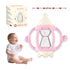 Teething Rattles for Babies 0-6 Months 6-12 months, Silicone Rattle Teether with