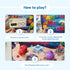 6-11 1-5 The Fidget Game Squishy Time Rescue - Telling Time Game for Kids Ages | Multisensory Hands-On Learning Board