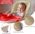 Surakey Baby High Chair Cover - PU Leather High Chair Seat Cushion for Baby Waterproof Dining Chair Padding High Chair