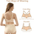 Hands-Free Nursing Bra for Large Bust - Wireless Maternity Bralette
