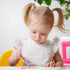 100 Pcs Baby Hair Ties, Gold Hair Bands for Thin Hair, No Metal Ponytail Holder for Kids