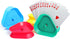 Motroce 4 Pcs Playing Card Game Holders, 4 Colors Hands Free Triangle Shaped