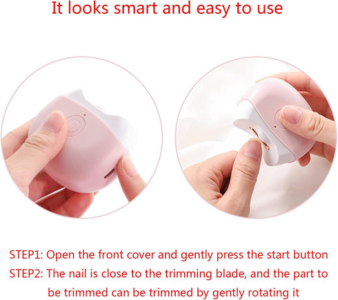 Muloo Baby Electric Nail Clippers Fingernail Toenail Nail Cut for Elderly, Adults Sharp Electric Fingernail & Toenail