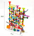 dspitwod 200Pcs Set 30pcs run-200) Marble Run - Maze Game Construction Building Toy, Race Track with Glow in Dark
