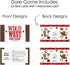 Big Dot of Happiness Western Hoedown - Wild West Cowboy Party Game Scratch Off Dare Cards, 22 Count