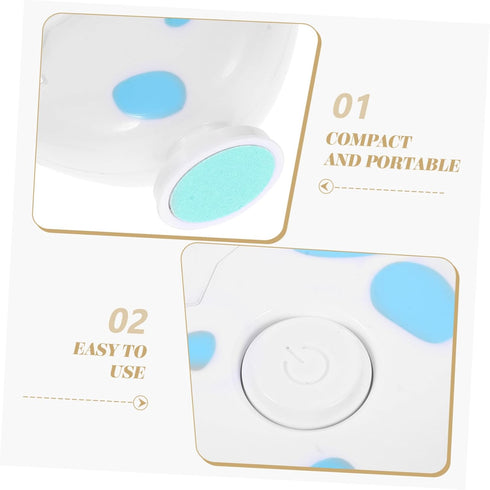 Trimmer Healeved Cute Dinosaur Egg Nail File Electric Nail for Boy Girl Safe and Easy for Little Ones