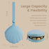 2 Pack Silicone Pacifier Holder Case, Portable Leakproof Design Baby Pacifier Storage Case, BPA-Free, Easy Clean