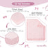 Set, 3-Piece Set Set Girl Crib Bedding Crib Comforter for Girls, Boho Ruffle Pink Nursery Bedding Include Crib