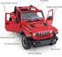 RASTAR Off-Road Remote Control Car, 1:14 Jeep Wrangler JL RC Racing Vehicle Toy for Kids and Adults, 2.4Ghz RED