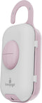 keepigo | Baby pink Diaper Bag Wipe Dispenser | 3-in-1 Portable Diaper Caddy