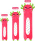 Kawaii PEACH CAT Long Dragon Fruit Axolotl Plush Pillow Toy for Girls and Boys, 19.6"