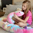 MaoGoLan Giant Snake Stuffed Animal, 118'' Long Realistic Large Mommy with 4 Babies & 2 Eggs Plush Toy Gift for Kids