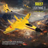 SU-27 Airplane,2.4GHz 2 2 RC Channel Remote Control Plane with Gyro Night Lights and Batteries, Easy to Fly for Adults