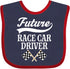 inktastic Future Race Car Driver Racing Baby Bib