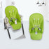 Montesy Set 5-Point Baby Highchair Cushion PU Leather Seat Insert Crotch Protector Feature Wide Compatibility