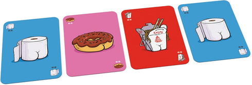 Gamewright - Butts On Things Card Game, Cheek to Cheek Fun for Kids Ages 8 and Up, Family Game Night