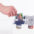 BCW 6 Cell Cargo Card Storage Box - 3x2 | Trading Card Storage Box | Fits Toploaders, Magnetics, and More | Holds 2100 Standard, 20pt Cards, Includes Lid | Toploader Storage Box | Assembly Required by BCW