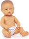 Miniland Doll, 12 5/8'' Caucasian Boy, Anatomically Correct, Quality, Inclusion, Made in Spain