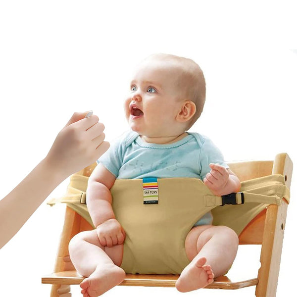 Lychee Harness Seat for High Chair Baby Feeding Safety Seat with Strap,