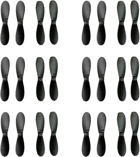 skrnrhrery mini Propeller, Suitable for RC Aircraft Special Nylon Props Central axis 0.8MM
