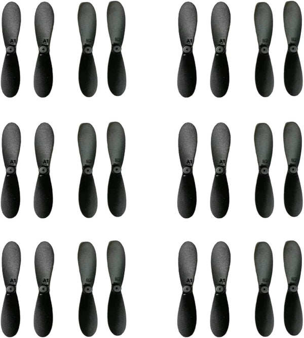 skrnrhrery mini Propeller, Suitable for RC Aircraft Special Nylon Props Central axis 0.8MM